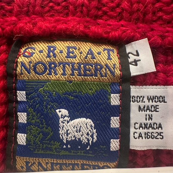 Great Northern Knitters Acadian Wool Sweater - Picture 2 of 4